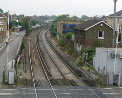 railway at Mortlake